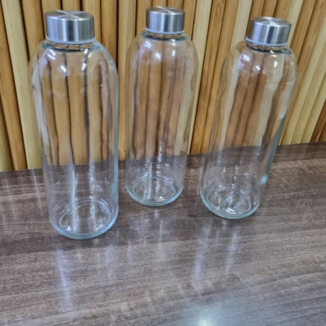 3Pcs Glass Water/ Juice Pitcher set