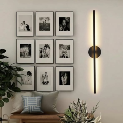 Modern Wireless LED Wall Sconce with Remote Control