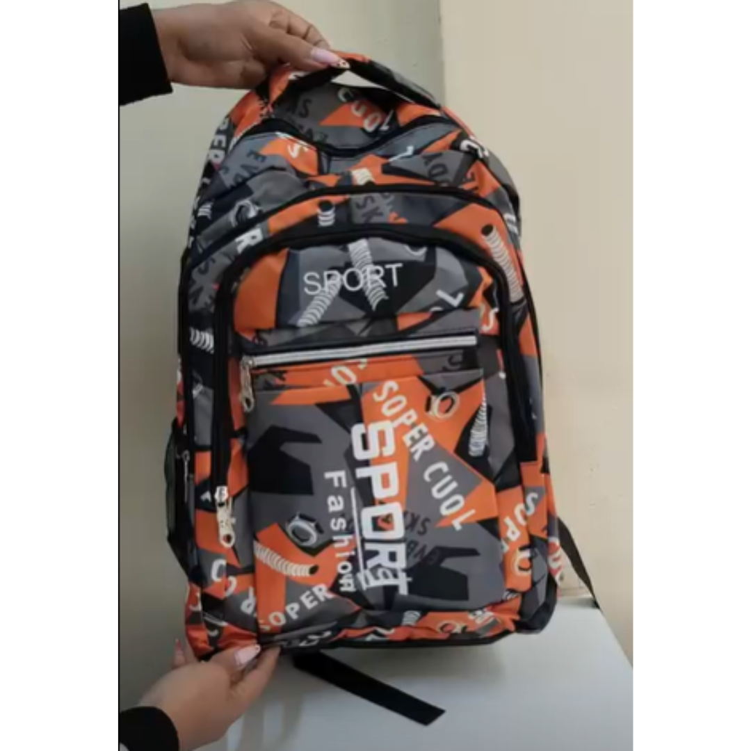 Geometric Pattern School Bags