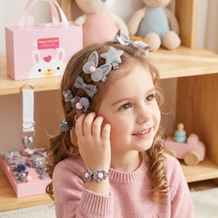 18pcs Kids Hair Accessories Set