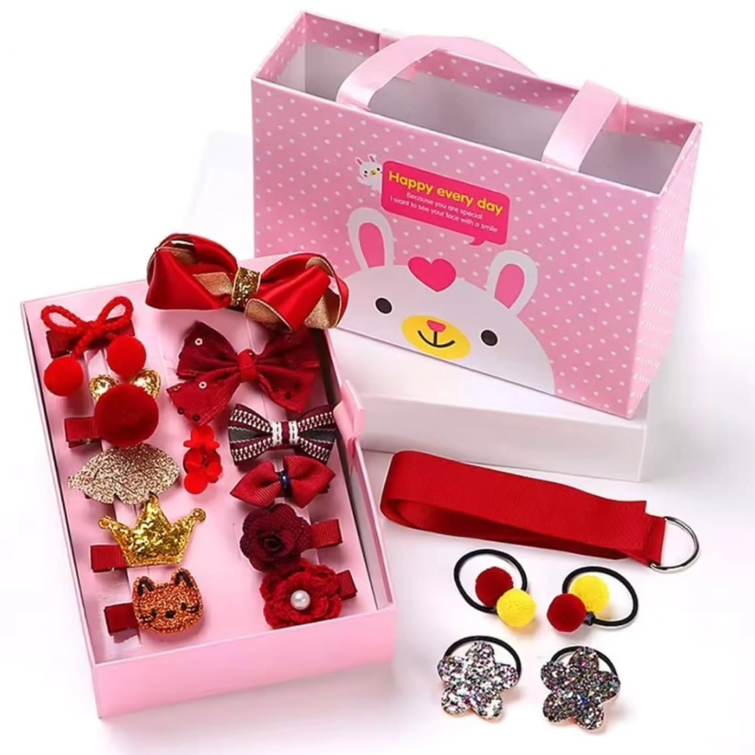 18pcs Kids Hair Accessories Set