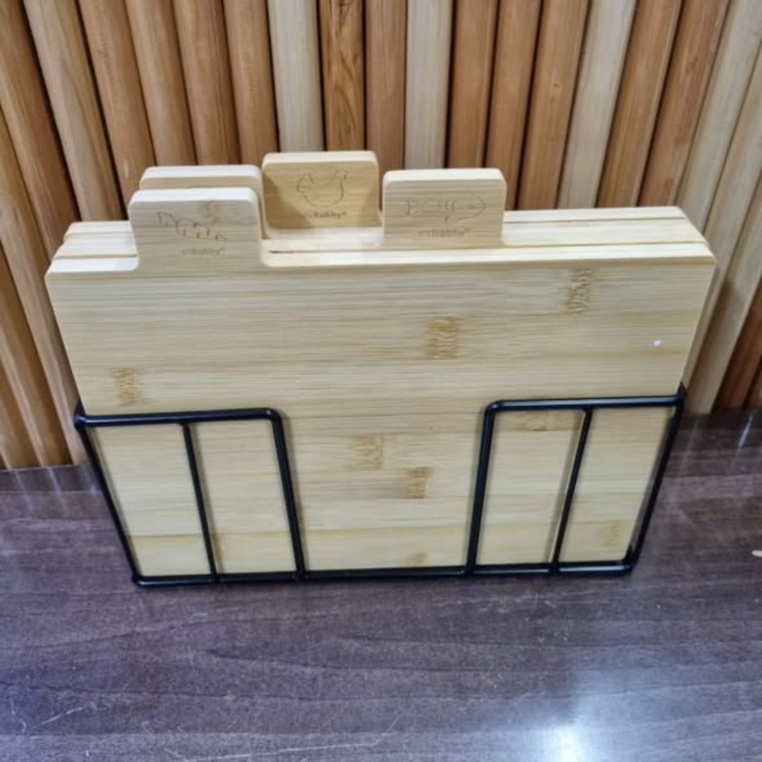 5 Pcs Chopping Board Set