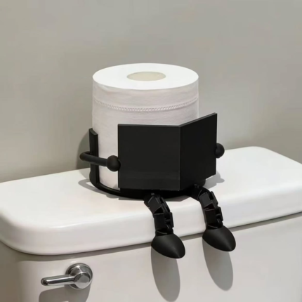 3D Printed Tissue Holder Guy Reading