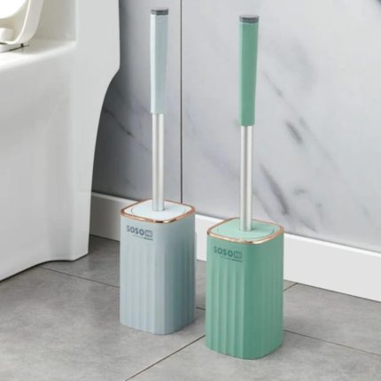 Toilet Cleaning Brush Set With Holder