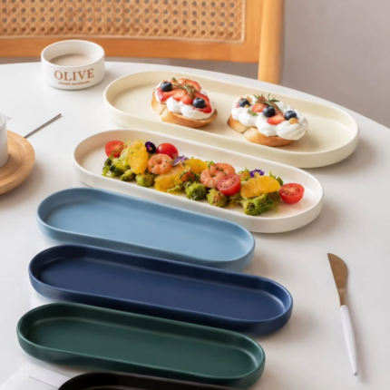 Minimalist Rectangular Serving Platters