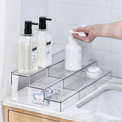 3 Tier Expandable Acrylic Rack