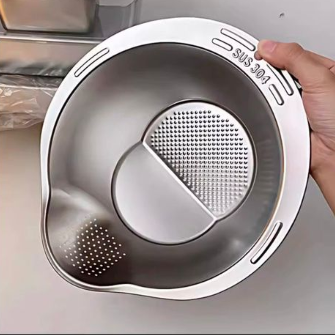 Stainless Steel Strainers and Colanders