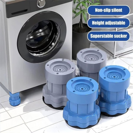 4pcs Heavy-Duty Adjustable Anti-Vibration Feet Pads