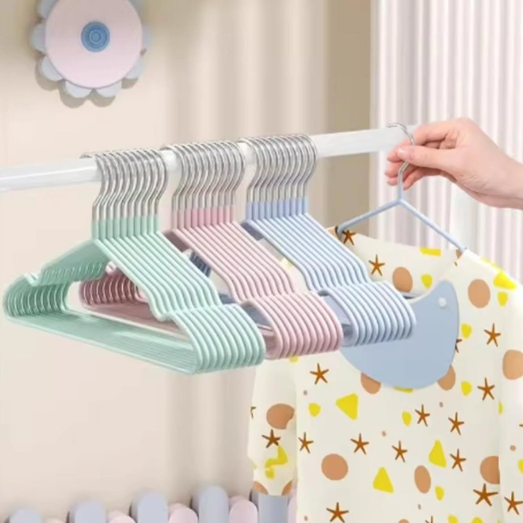 Kids Anti-Slip Stainless Steel Hangers