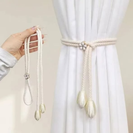 Eco Friendly Fabric Adjustable Curtain Tie back