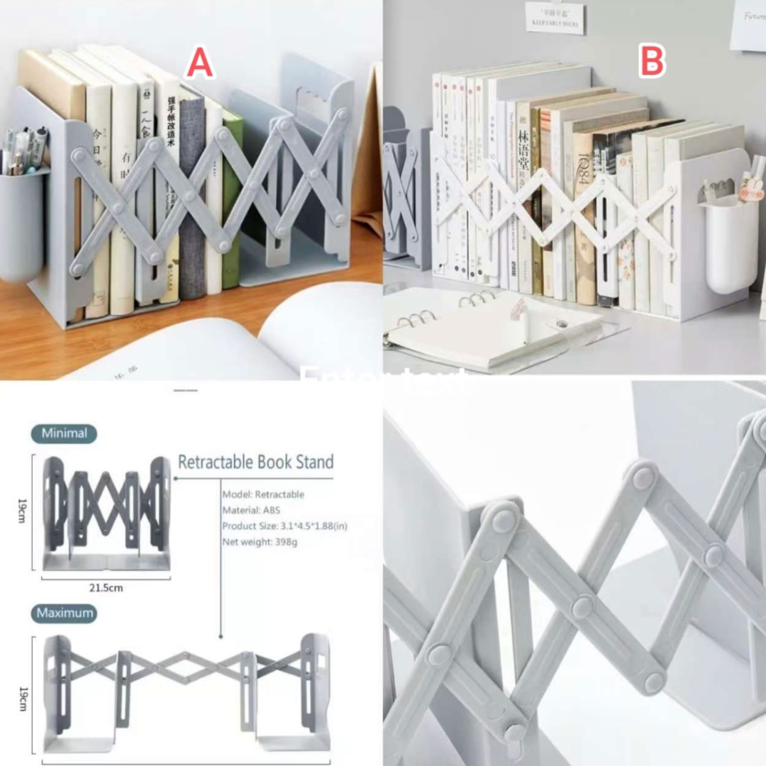 Retractable Book Organizer