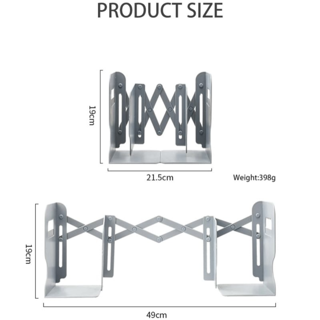 Retractable Book Organizer