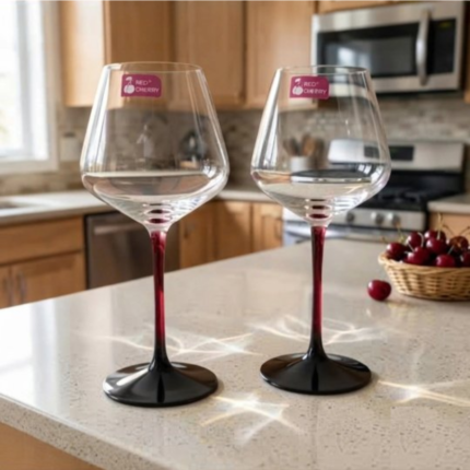 6pcs Set Wine Goblet Glasses