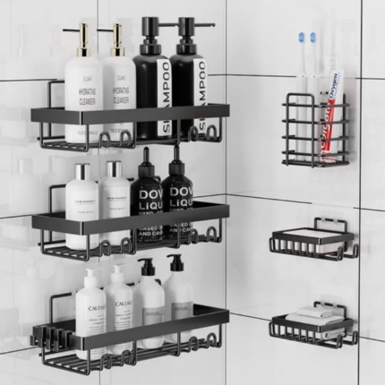 6-Piece Shower Caddy Set