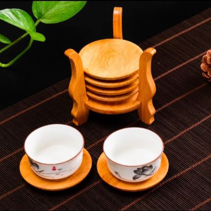 Bamboo Coasters Set