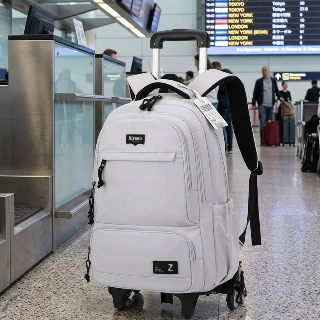 Rolling Trolley School Bag