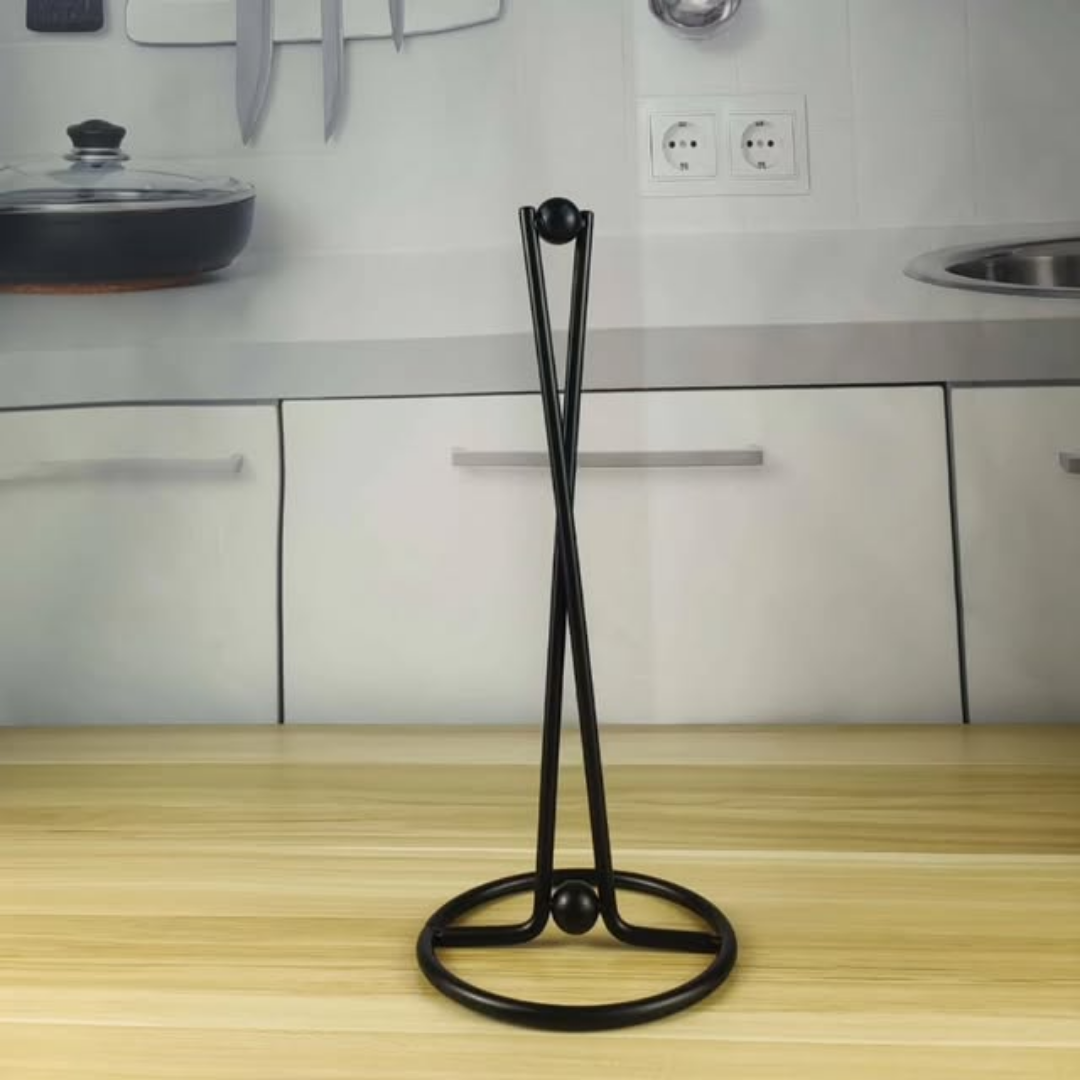 Vertical Iron Paper Towel Holder
