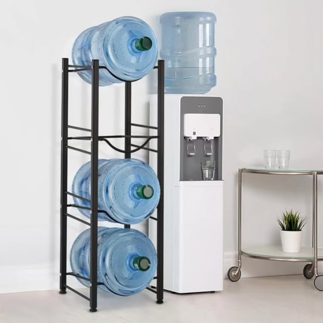 4-Layer Water Bottle Storage Rack