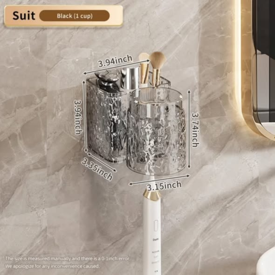 Acrylic Toothbrush Holders With Gaggle Cup