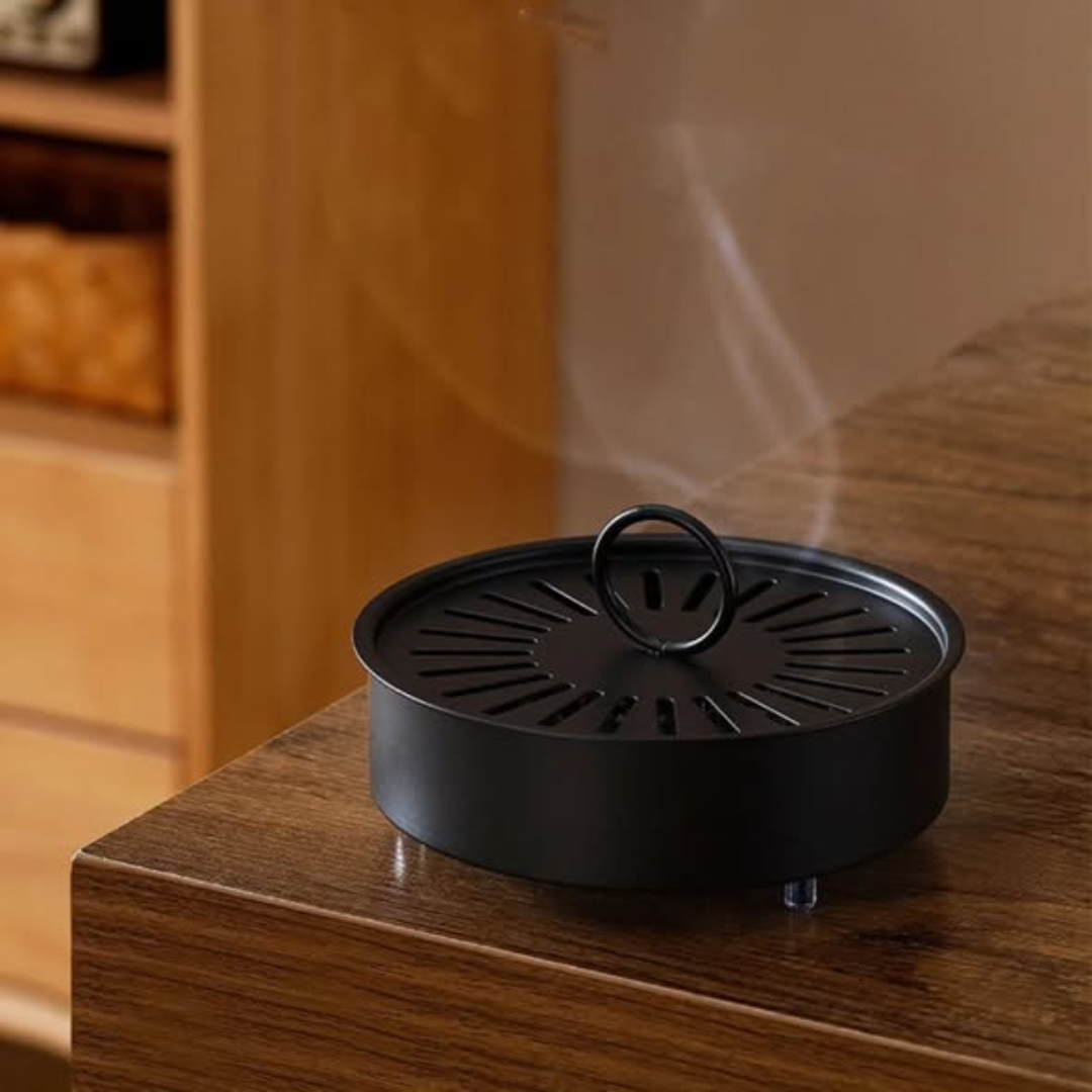 Iron Mosquito-repellent Incense Box With Cover