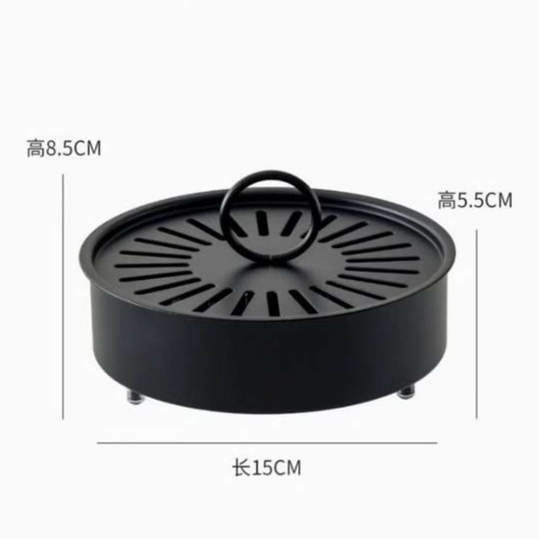 Iron Mosquito-repellent Incense Box With Cover